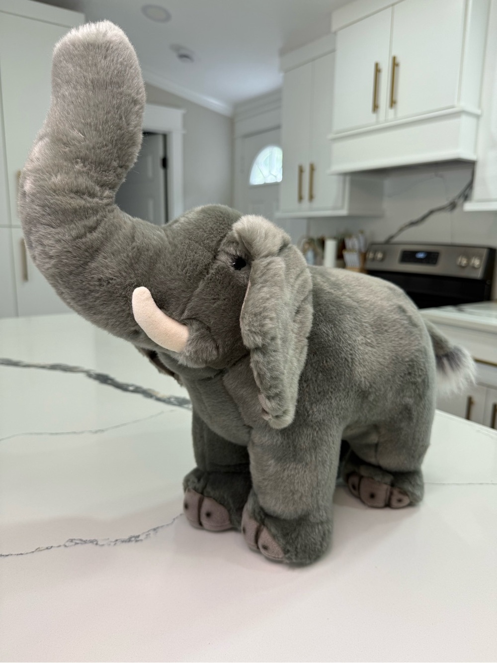 18" Peeple Pals  Elephant A&A Plush Realistic Wildlife Stuffed Animal